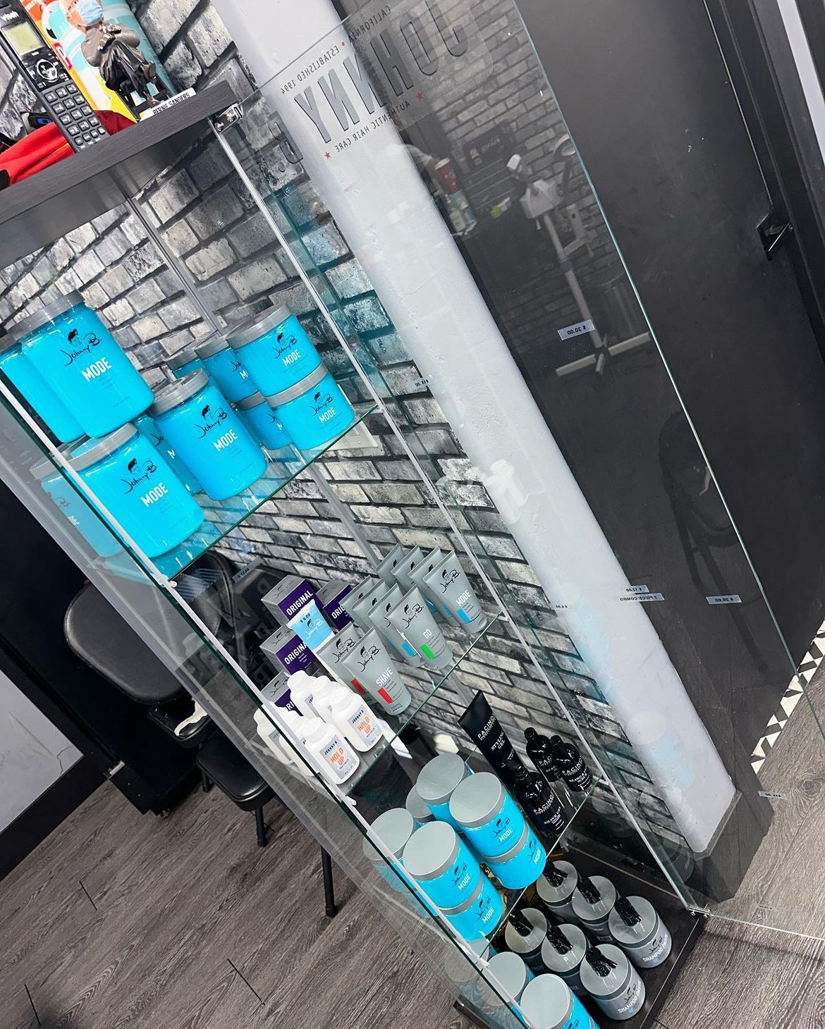 Styling products on the retail shelf